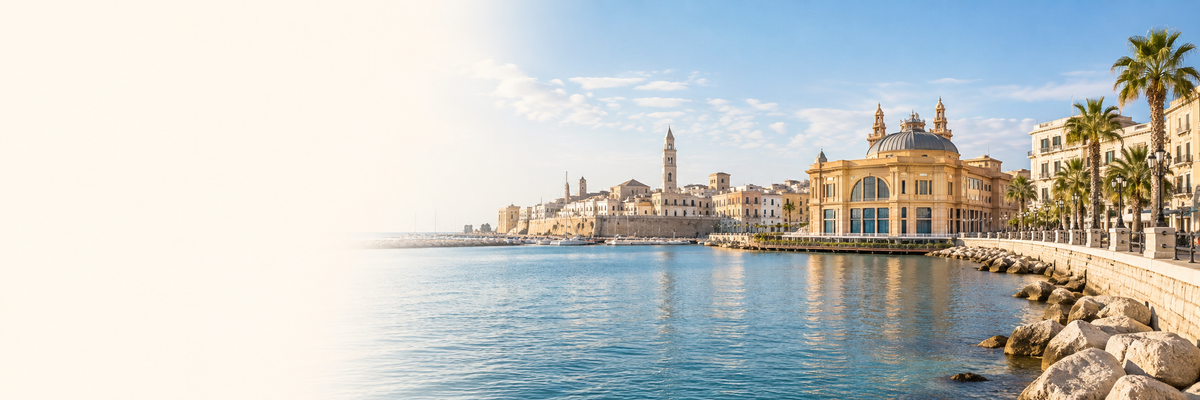 Panorama della località servita